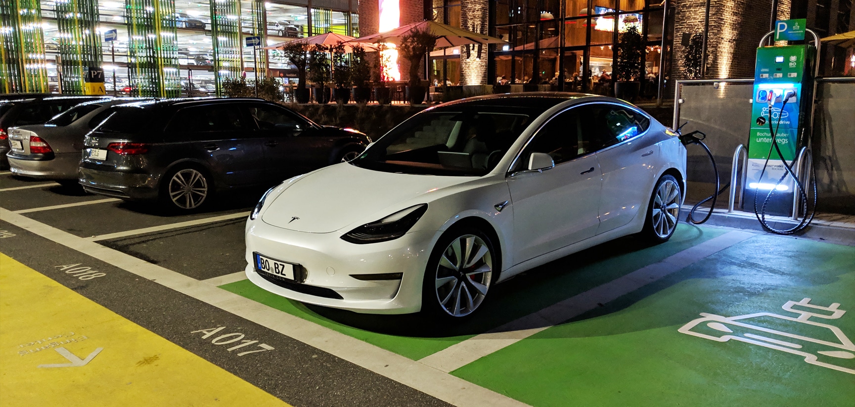 Tesla Model 3 am Tag 1