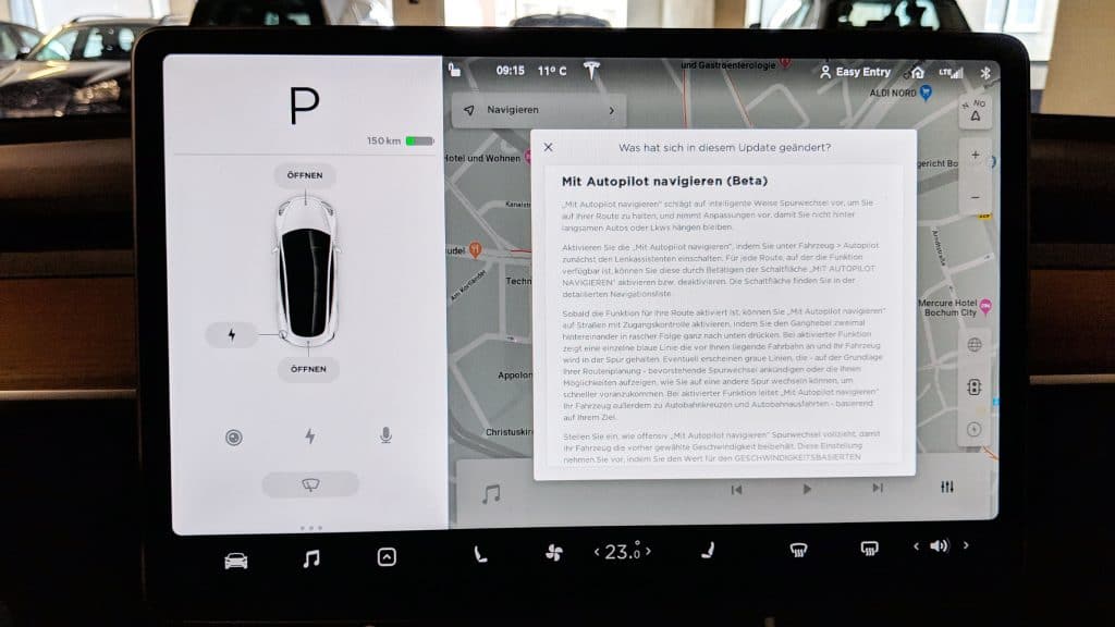 Tesla Model 3: Mit Autopilot navigieren