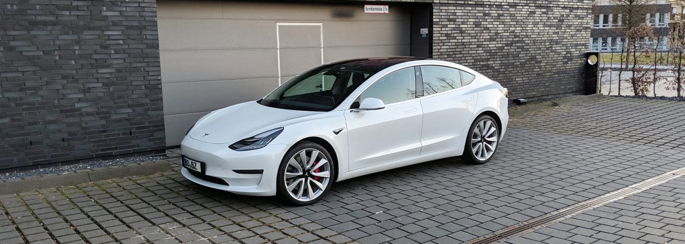 Tesla Model 30 Tage Test